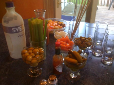 Bloody Mary Bar