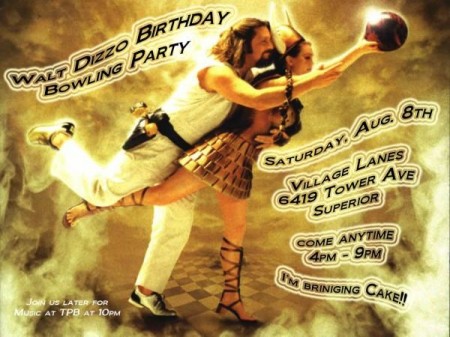 Walt Dizzo Bowling Party