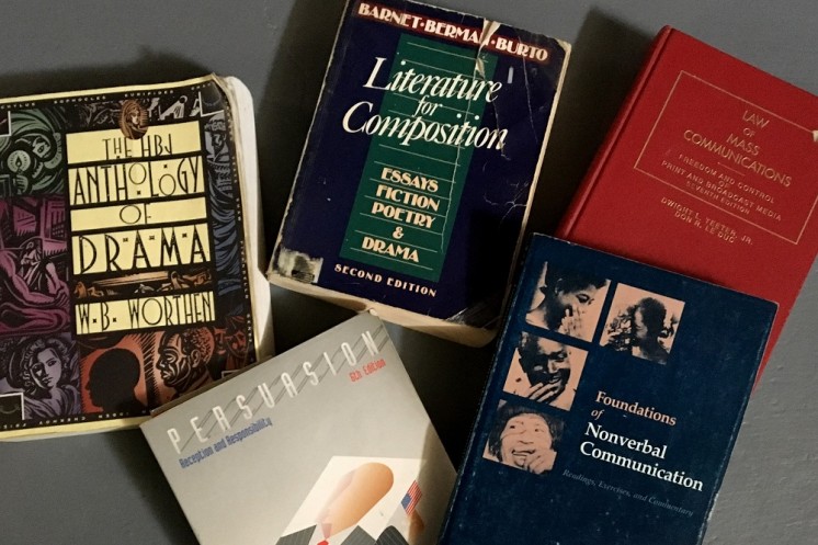 Old College Text Books