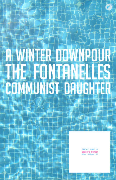 A Winter Downpour | June 18th @ Beaner's Central
