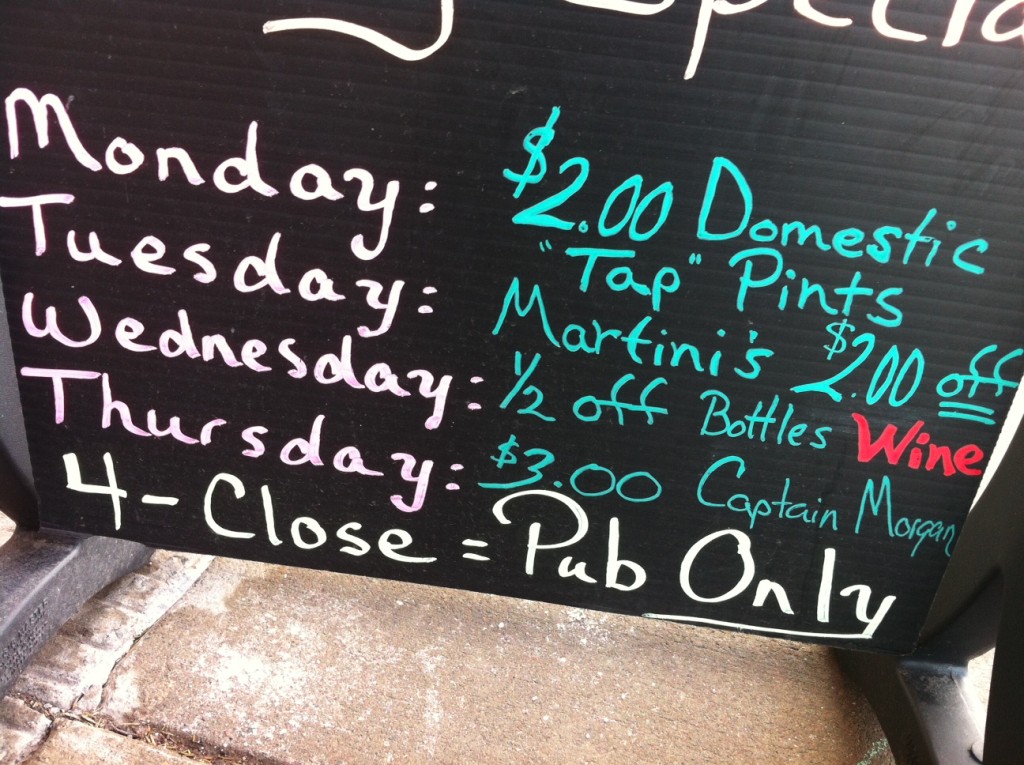Get your martini's!