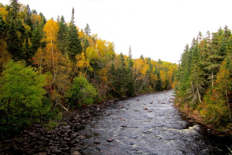 Brule River at C. R. Magney State Park