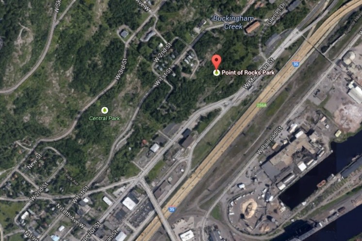 Google Map of Point of Rocks