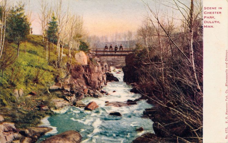 Scene in Duluth Chester Park