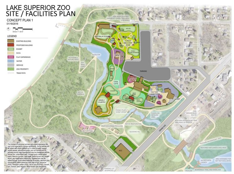 Zoo Facilities Concept Plan 1