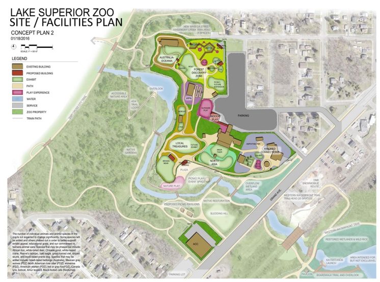 Zoo Facilities Concept Plan 2