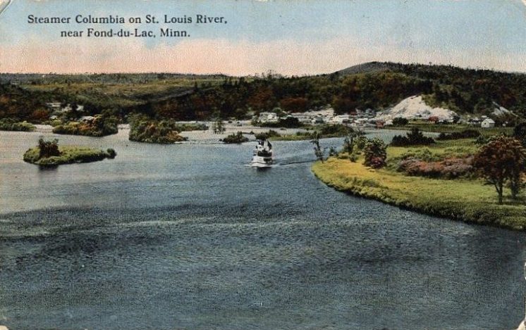 StLouisRiverSteamerColumbiaNearFondduLac