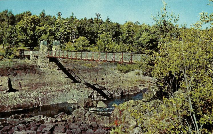 Swinging Bridge at Jay Cooke