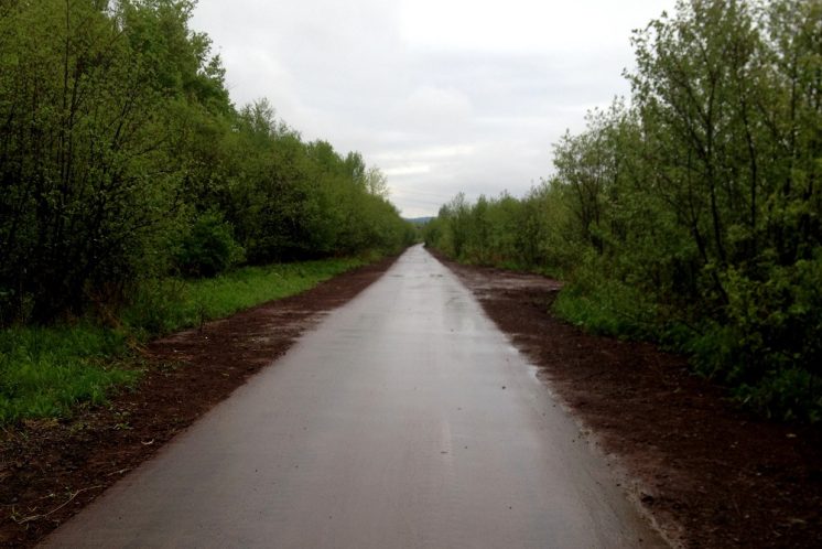 DWP trail paved
