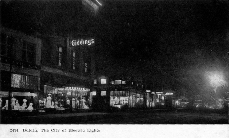 Duluth the City of Electric Lights