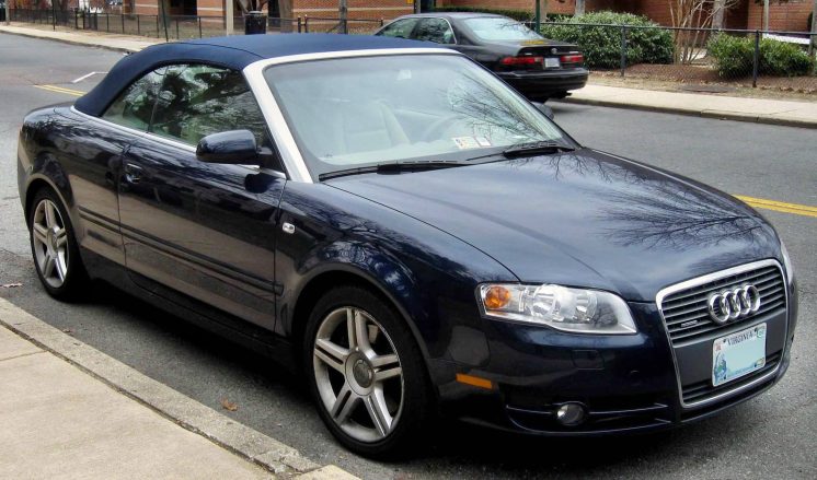 Stolen Blue Audi
